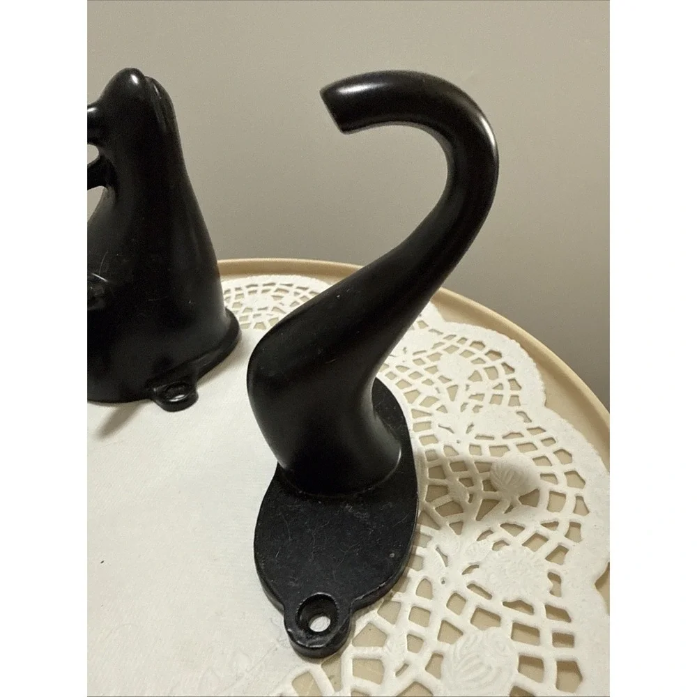 IKEA Klypa Animal Wall Hooks Set Elephant Giraffe Penguin Black